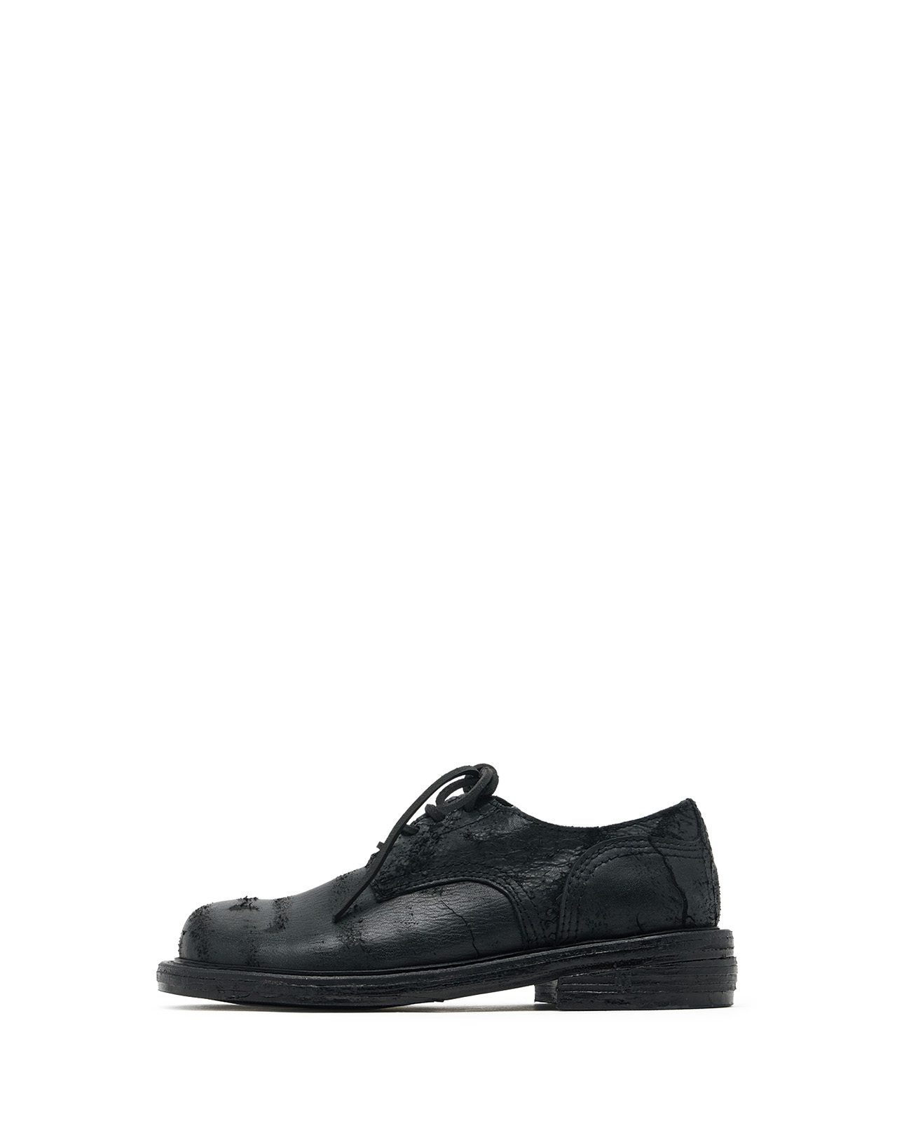 Moto Derby Shoe_Dust Black